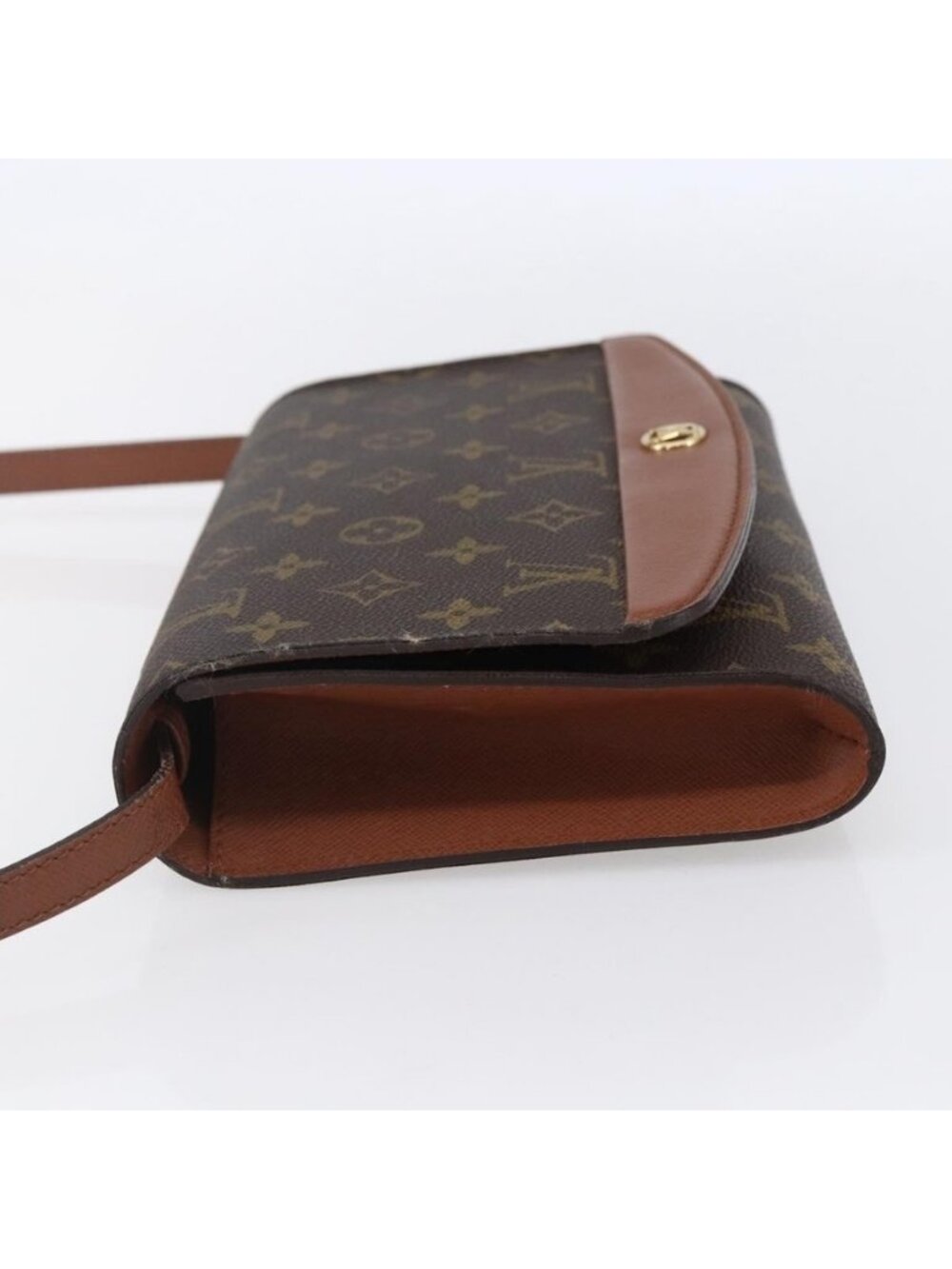 Authentic LOUIS VUITTON Monogram Bordeaux 24 Shoulder Bag M51798 LV - Picture 10 of 16